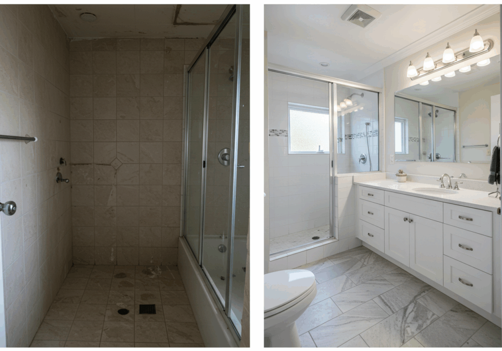 Banyo Tadilat Eskisi Yenisi