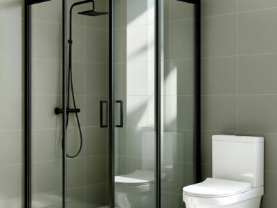 Siyah Profil Duşakabin