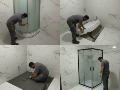 Zeminden Duşakabin Yapımı