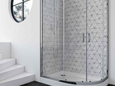 OVAL Asimetrik Duşakabin